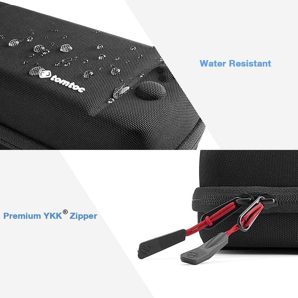 Hard Storage Case Compatible with Nintendo Switch, tomtoc Original Protective Hardshell Travel Handle Case Carrying Bag Cover fit Nintendo Switch Console and Accessories, 24 Game Card Slots: Video Games