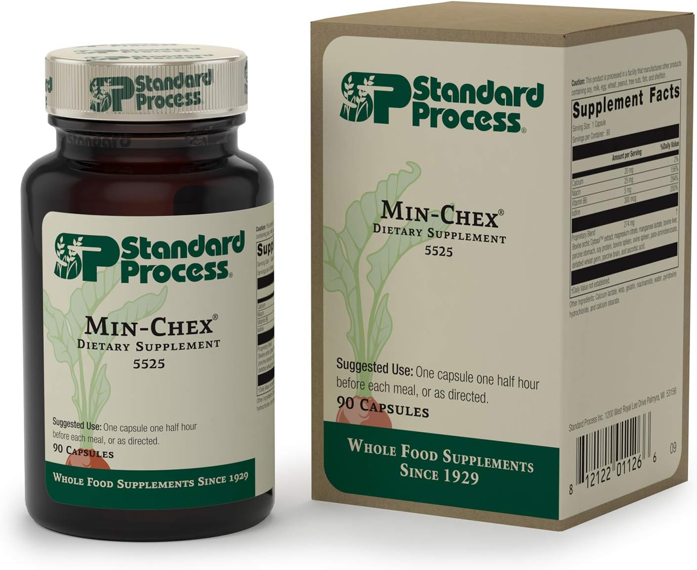 Standard Process MinChex 90 Capsules DailyNutriPlus LLC