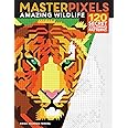 Masterpixels: Amazing Wildlife: 120 Secret Coloring Patterns
