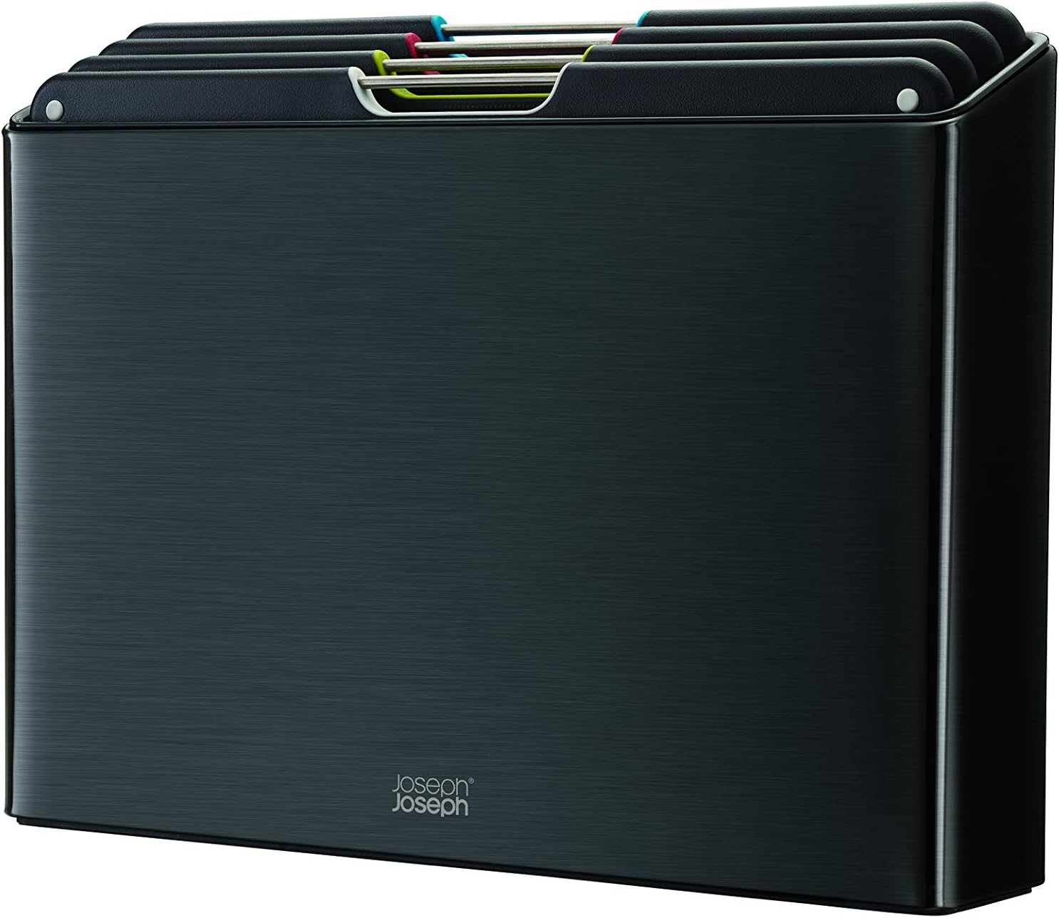 Joseph Joseph Folio Steel 4piece chopping board set Carbon Black,60171 Amazon.co.uk Kitchen