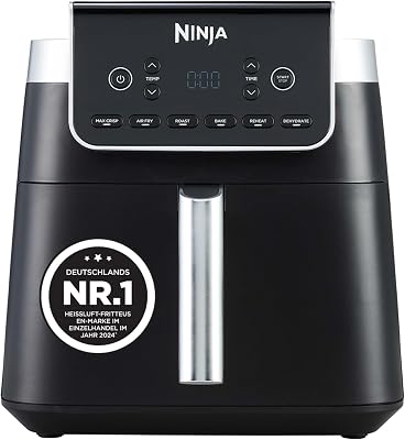 Heißluftfritteuse MAX PRO, 6,2 L, Antihaftbeschichtung, Grau