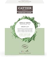 Cattier Paris Green Clay Ultra-Ventilated 250g Face Mask Powder Purifying view 1