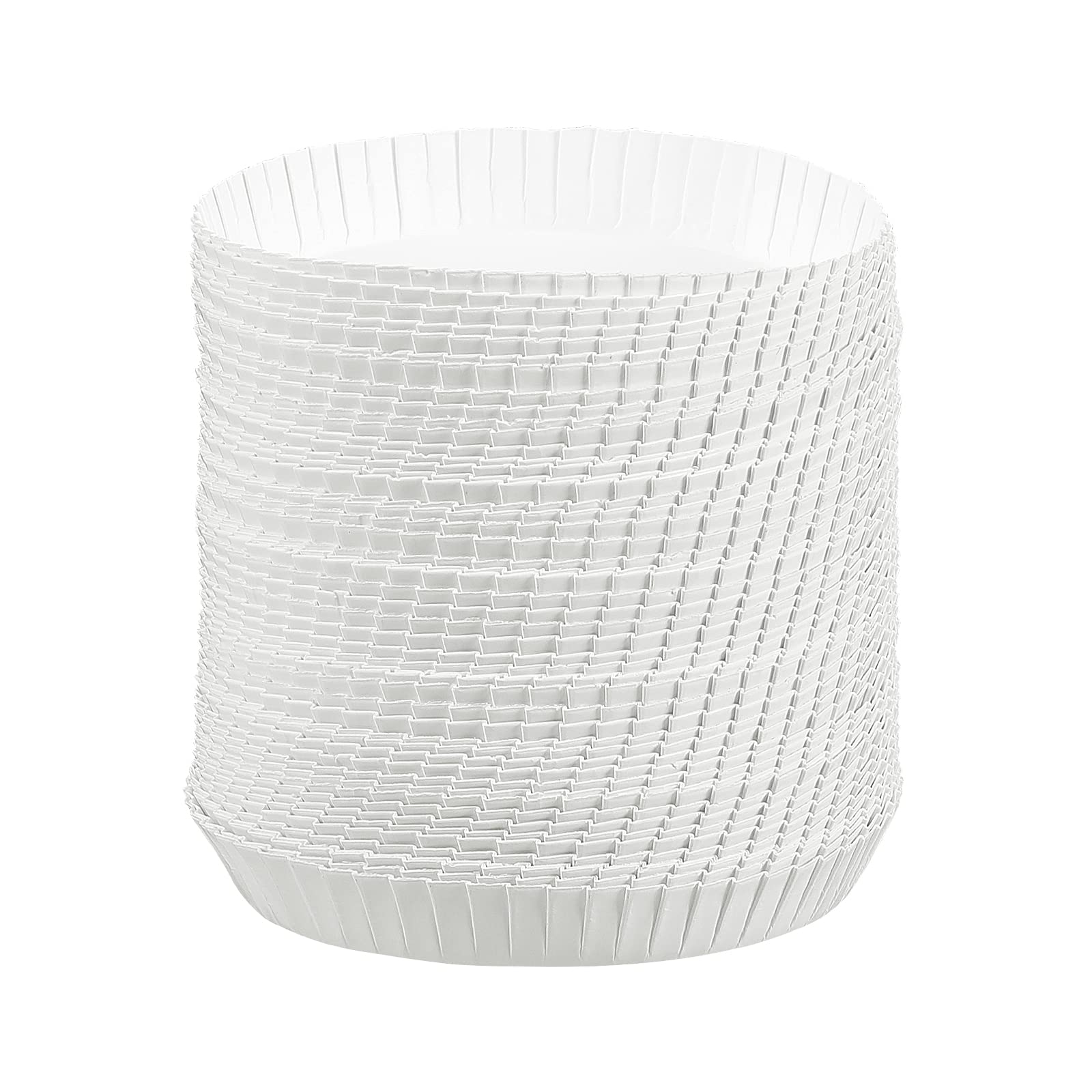 Photo 1 of 100PCS Coffee Cup Paper Covers: Disposable Paper Cup Covers Coffee Covers Drinking Hot Lids for Cafe Hotel KTV Bars