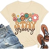 I Love The 80's Shirts for Women Vintage 80s Music Tee 80s Theme Party Short Sleeve Tops