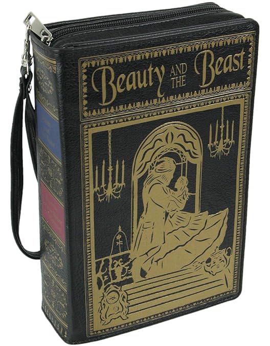 Amazon.com: Beauty and the Beast Book Clutch Cross Body Bag in