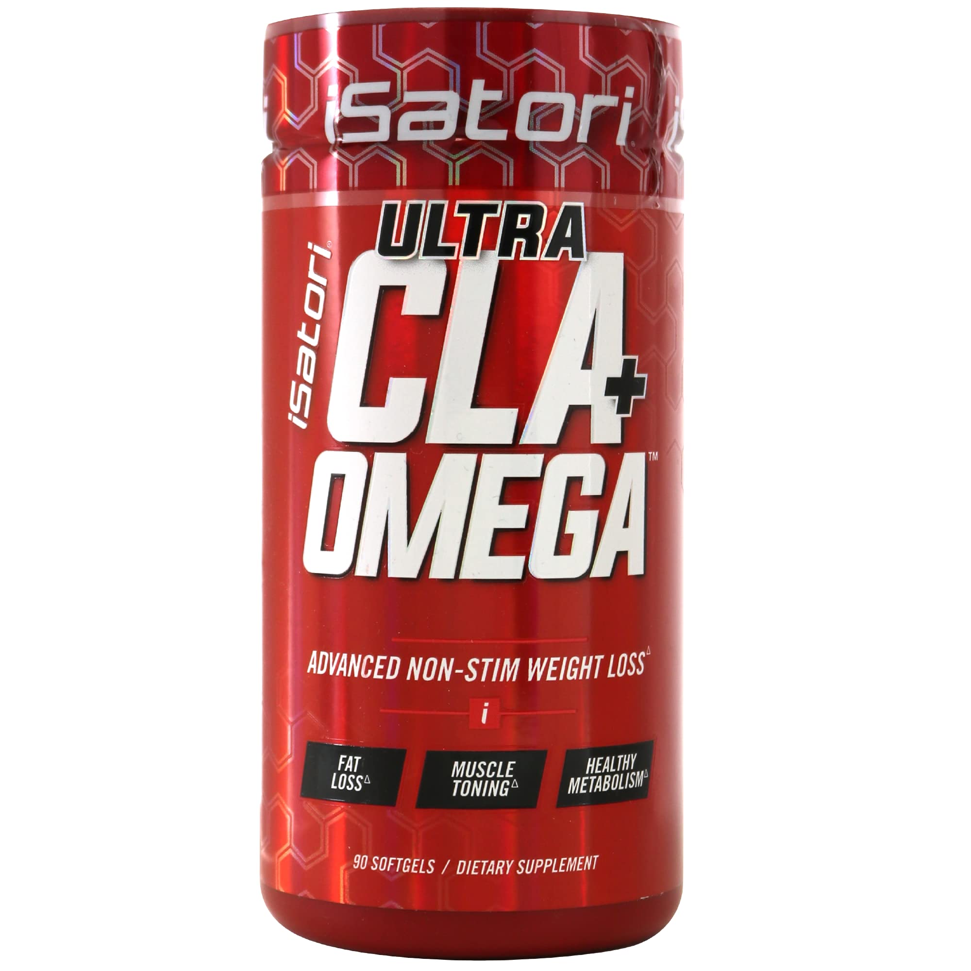 iSatori Ultra CLA Omega 3 6 9, Natural Weight Loss Fat Burner, Muscle Toner with Conjugated Linoleic Acid, Omega 3 Fish Oil & Safflower, Stimulant-Free, 90 Softgels