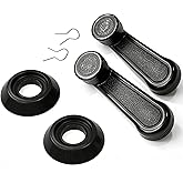 KoiLuvGo 2-Pack Manual Window Crank Handles, Window Crank Regulator Handle Replacement Set, Driver &amp; Passenger Side Handles Compatible with 1992-1998 Geo Chevy Tracker Suzuki