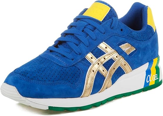 asics blue trainers
