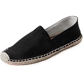 HYVEKOKA Espadrilles for Men with Flat Slip-on Fashion Casual Classic Canvas