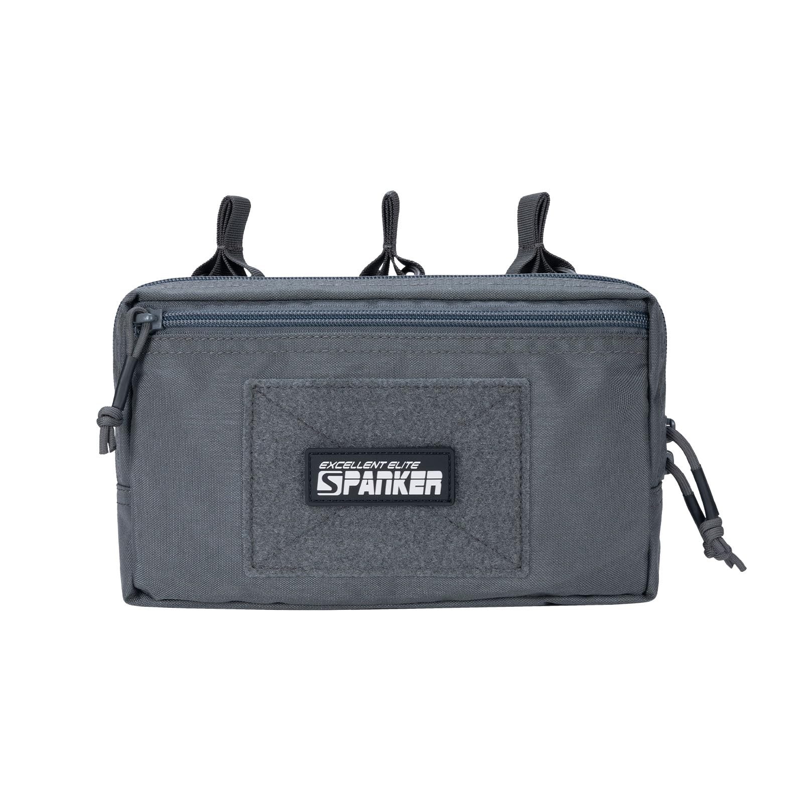 EXCELLENT ELITE SPANKER Tactical Admin Pouch with Mag Pouch Molle Utility Organizer Tool Bag Military Medical Bag(GRY)
