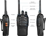 Winshope Long Range Walkie Talkies 2 Way Radio PMR446 Licence Free Earpiece Set view 2