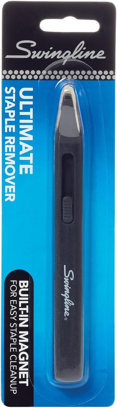Swingline Staple Remover, Blade Style, Built-in Magnet, Ultimate, Black (S7038121) : Office Products