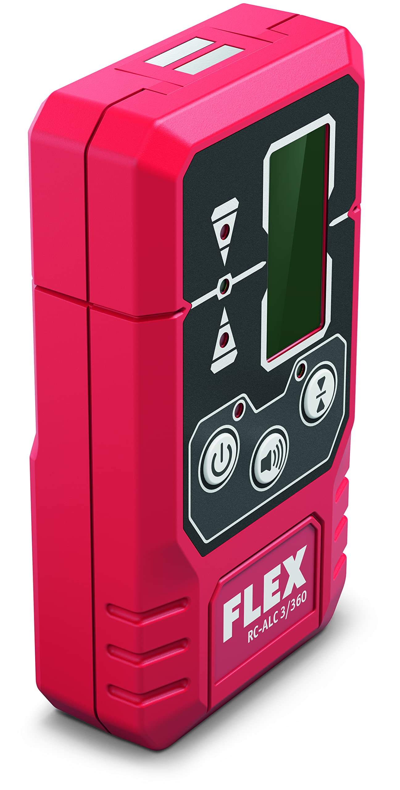 Flex Laser Receiver RC-ALC 3/360 (to Locate The Green Laser Beam, Extended Range to 70 m, Accuracy ± 0.5 mm/10 m, ± 3.2 mm/50 m, Operating time 15 h)