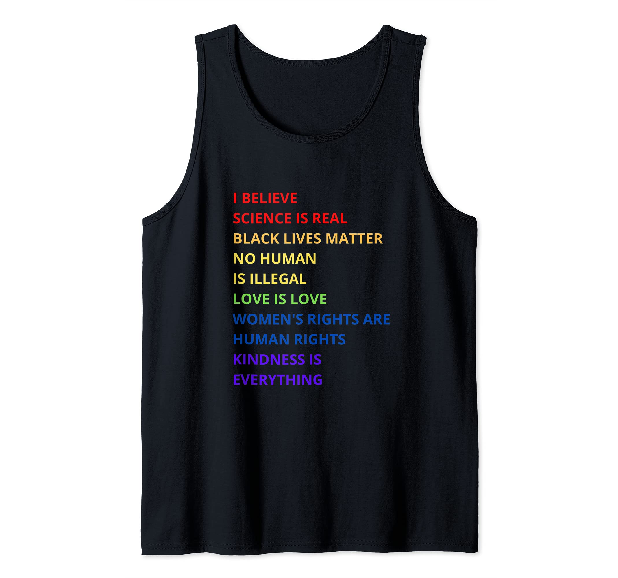 I Believe Science is Real Tank Top