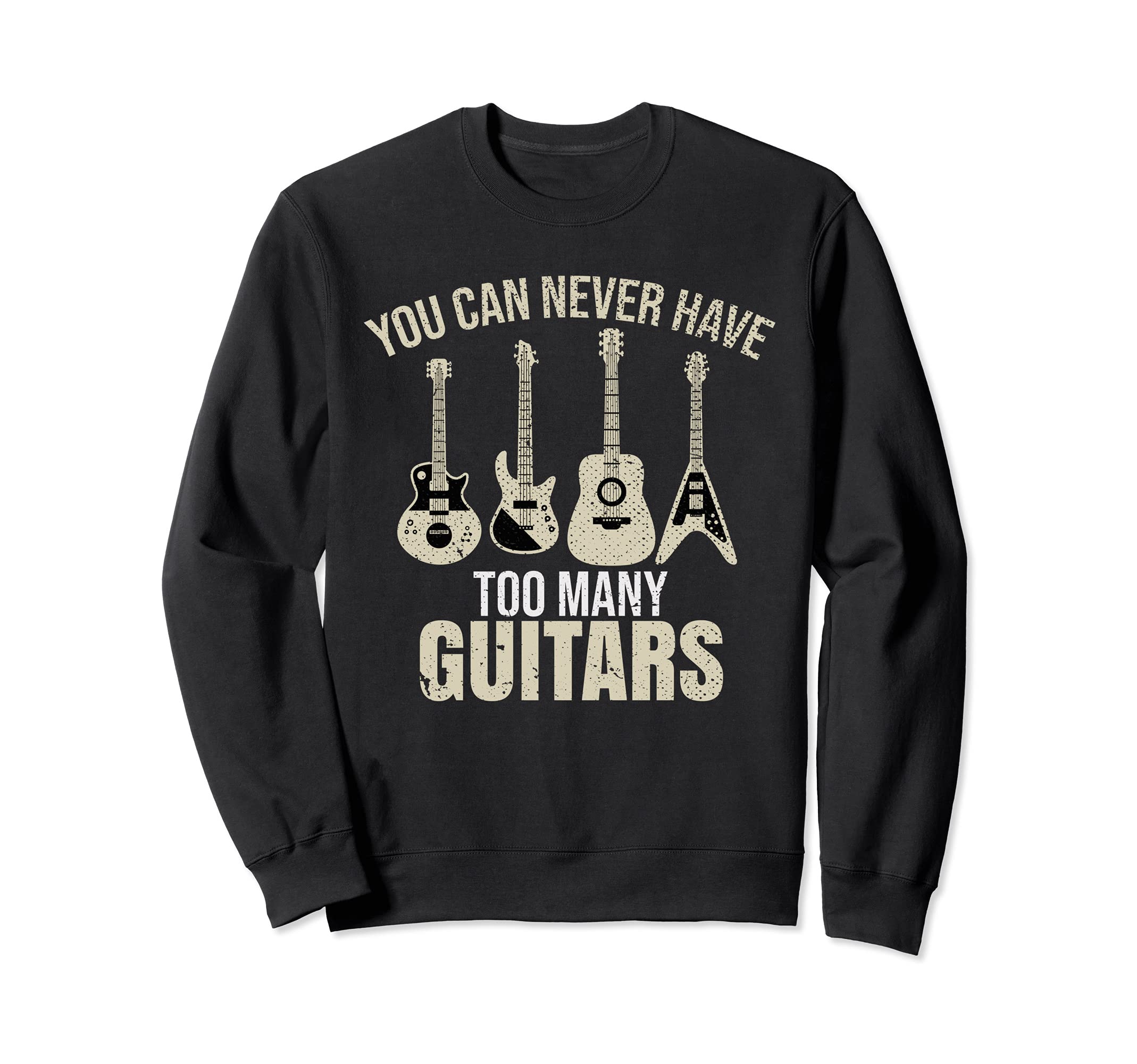 Musical Instrument Funny Guitarist Acoustic Electric Guitar Sweatshirt