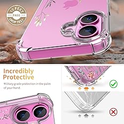 ilnehc for iPhone 16 Case,[3 in 1] with Screen