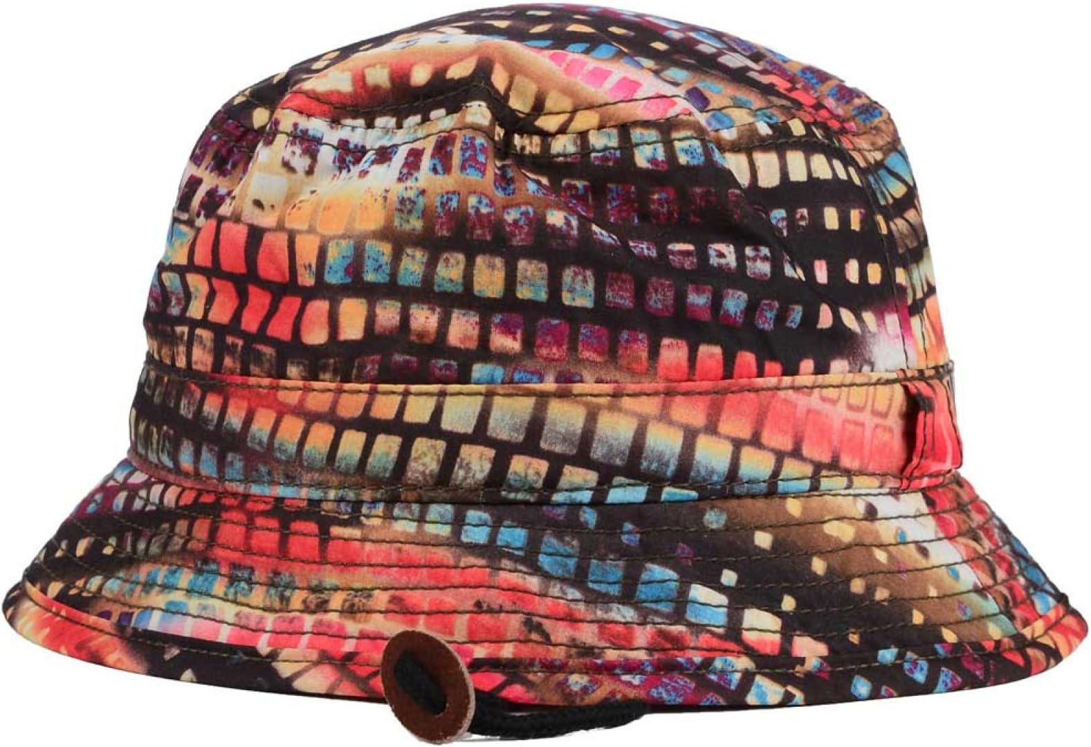 LIDS Abstract Tie-Dyed Print Flex-Fit Bucket Boonie Hat (Small/Medium)