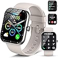 Smart Watch for Men Women Answer/Make Call, 1.96" Fitness Watch with 112+ Sport Mode, IP68 Waterproof Fitness Tracker with Pedometer/Calories/Sleep/Heart Rate Monitor, Smartwatch for Android iOS, Grey