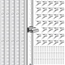 6 Pcs 36 Inch Shelf Pilaster and 36 Pcs Cabinet