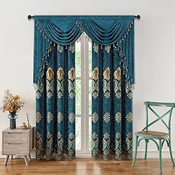 ELKCA Thick Double-Sided Chenille Valance for