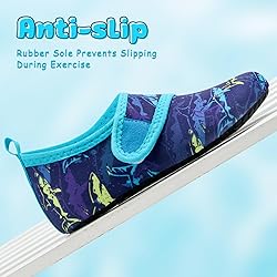VIFUUR Kids Water Shoes Boys Girls Barefoot Water