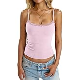EasyGala Womens Cotton Lace Camisole Scoop Neck Sexy Cami Top Adjustable Strap Going Out Tops Y2K Summer Clothes 2026