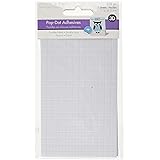 Forever in Time PD108 3D Pop Dots Square Dual-Adhesive Foam Mount, 1/4-Inch, 528 Per Package, White
