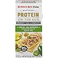 Bumble Bee Prime Protein on the Run Tuna Snack Kit - Gourmet Tuna Marinated in Olive Oil & Mild Jalapeno with Crackers and Serving Utensil - 20g of Protein Per Serving
