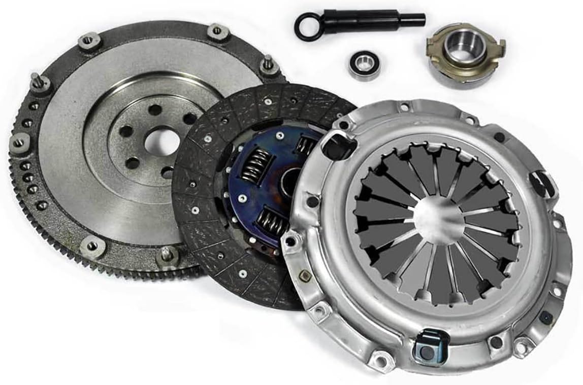 Amazon Com Eft Racing Hd Clutch Kit Hd Flywheel For Ford Probe Mazda 626 Mx 6 Protege 2 0l Dohc Automotive