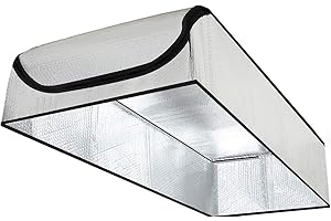 SmartATTIC - 30"x60"x11" Attic Door Insulation Cover, R-15 - Pure Aluminum