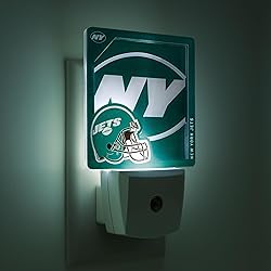 YouTheFan NFL New York Jets Logo Series Nite Light