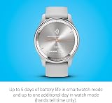 Garmin vívomove Trend 40mm Hybrid Smartwatch Mist Grey view 7