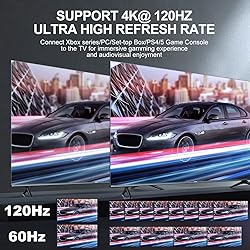HDMI Splitter 1 in 4 Out 4k 120hz hue sync Box 1x4