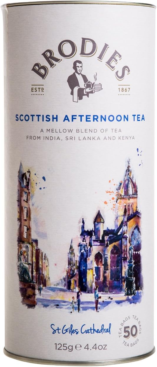 Brodies Tea, Scottish Teatime, 50-Count Tea Bags (Pack of 2)