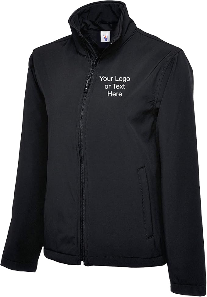 Personalised Embroidered Logo/Any Text UC612 Softshell Jacket Custom