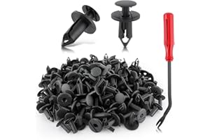 AUTOKAY 100pcs Push ATV Fender Clips for Suzuki King Quad Vinson Honda Acura Honda Rancher