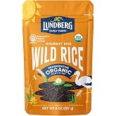 Lundberg Wild Rice, Regenerative Organic Certified &ndash; 100% Natural California Cultivated Wild Black Rice, 8 Oz