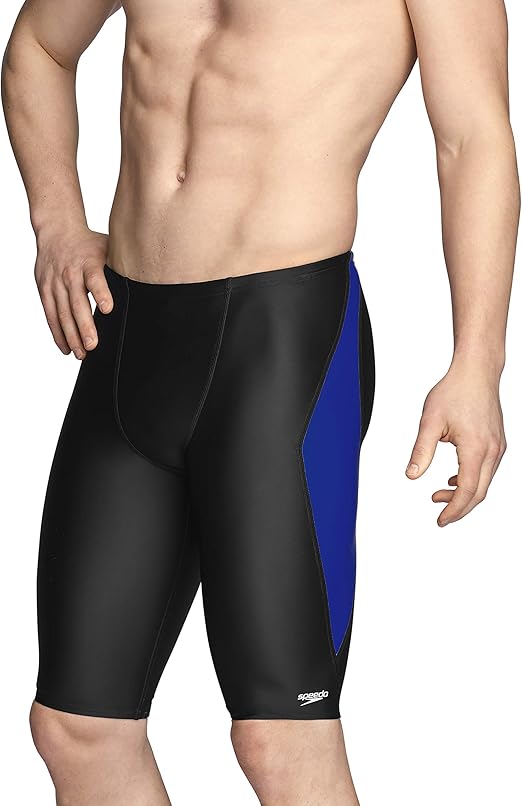 Speedo Men's Swimsuit Jammer Powerflex Eco Revolve Splice