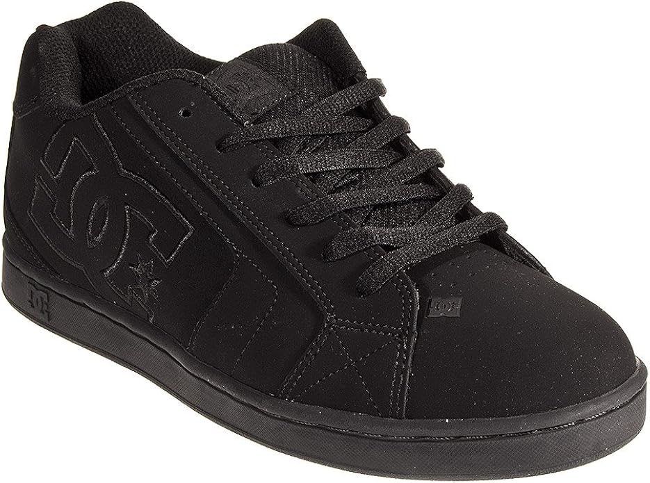 DC Net Black Leather Mens Skate Trainers Shoes Boots11 Amazon.co.uk