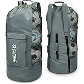 G4Free Extra Large Mesh Ball Carry Bag for Soccer, Basketball, Football, Volleyball, Swim