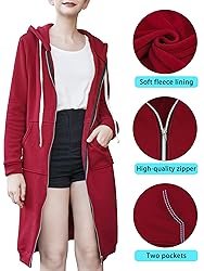 Ablanczoom Hoodies for Women Long