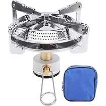 BUERK AEM-010　Mini Camping Gas Stove BUERK Compact Outdoor Camping Stove - Portable Foldable Mini