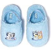 Bluey & Bingo Furry Slippers for Toddlers- Officially Licensed House Shoes for boys and girls
