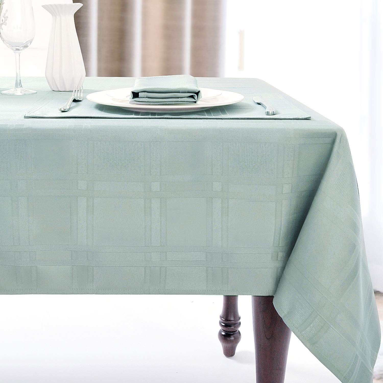 Best 60 x 84 plain fabric table cloth