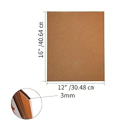 2 Pieces 12" x 16"Clear Acrylic Sheet Cast