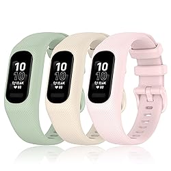 Gheper 3PCS Soft Silicone Bands Compatible with