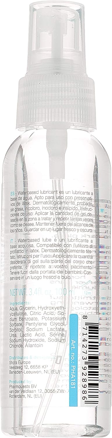 Shots Waterbased Lubricant, 100 ml, 100 ml (Pack of 1) - Image 3