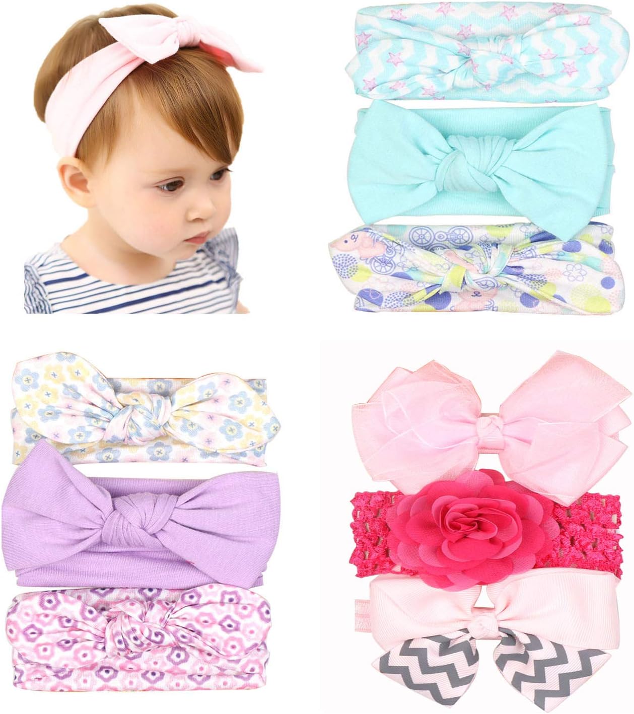 infant baby bows