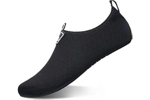 L-RUN Women Water Shoes Mens Barefoot Skin Aqua Socks for Run Dive Surf Swim Beach Yoga Quick Drying