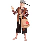 Johnny Appleseed Costume for Kids, Halloween Costume, Storybook Outfit, for Plays and Creative Dress Up